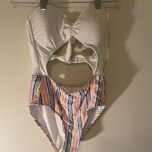 Multicolored One-Piece Swimsuit